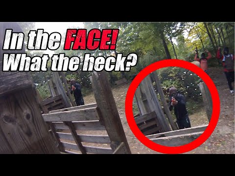 Airsofter shoots me in the FACE! (Polarstar BROKEN)