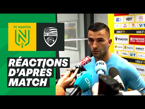 🎥🎙️ [J13] FC Nantes - FC Lorient : la réaction des joueurs