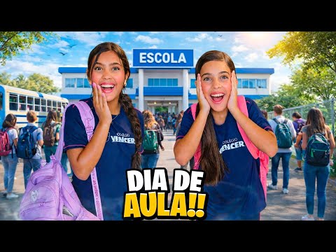 24H COM A GENTE EM UM DIA DE AULA *TUDO QUE A GENTE FAZ NO DIA !!!
