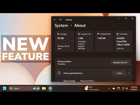 How to Enable New Settings App Design in Windows 11 22635.4660