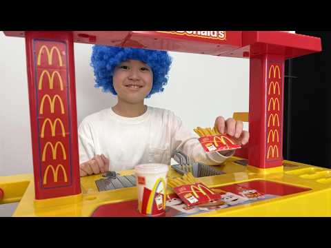 レオくんがハンバーガーを作って配達してみた！Part19 トイキッズ