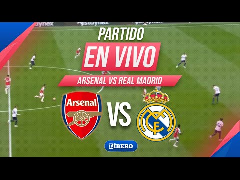 🔴 REAL MADRID VS ARSENAL EN VIVO | CHAMPIONS LEAGUE CUARTOS DE FINAL IDA | Líbero