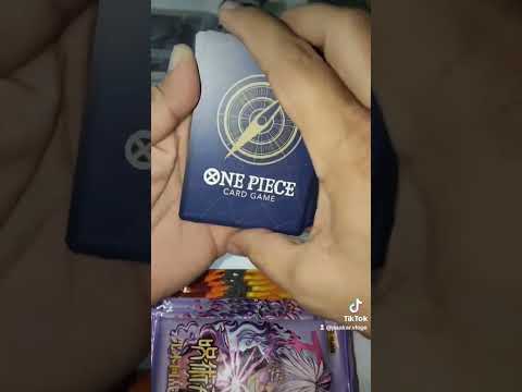 One Piece booster pack opening pulled #anime #boosterpacks #onepiece #cardgames