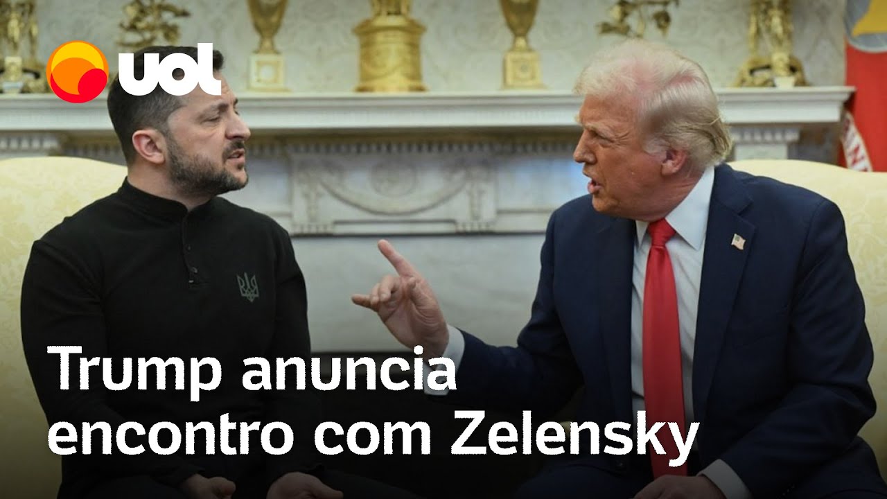 Trump minimiza importância de cessar fogo e anuncia encontro com Zelensky