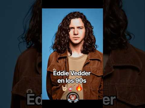Recordando a Eddie Vedder en los <strong>años</strong> 90s 🔥 #rock #eddievedder #90s #pearljam