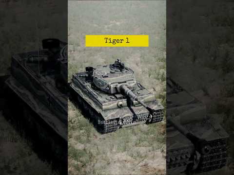 WWII Game: Tiger Tank Camouflage Patterns #ww2 #tank #weapons