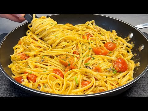 When I have little time, I make this delicious pasta! Top 2 easy, quick and cheap pasta recipes!