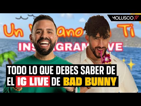 Bad Bunny anuncia concierto sorpresa, da detalles íntimos, explica sus temas y habla con fanáticos