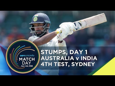 Australia v India, 4th Test, stumps show