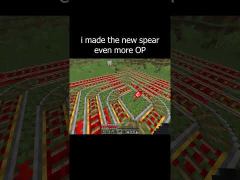 i made the new spear even more OP