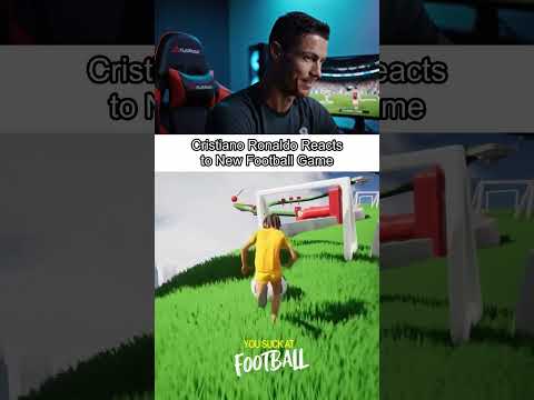 Cristiano Ronaldo Reacts to New Football Game #cristianoronaldo #cr7 #football #ronaldo #fyp