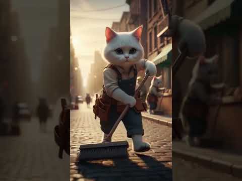 The Poor Cat’s Revenge 😾💰 | From Nothing to Everything | Motivational Story #cat