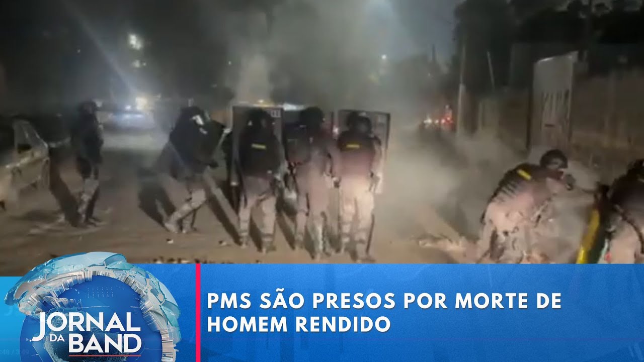 PMs são presos por morte de homem rendido | Jornal da Band