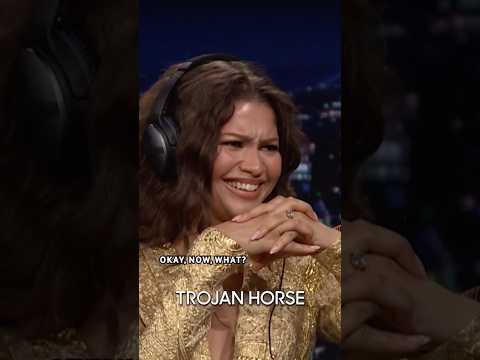 Whisper Challenge w/ #Zendaya! 🎧 #FallonTonight