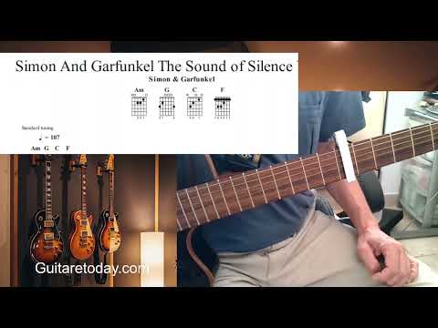 Le secret pour jouer The Sound of Silence Guitare comme l'original