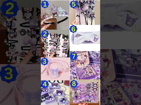 Kuromi Accessories #wouldyourather #kuromi #sanrio #quiz #kawaii #games #cute #accessories #fyp