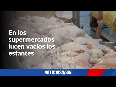 Mercados y carnicerías de la capital comienzan a quedarse sin pollo