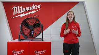 Akuventilaator Milwaukee M18 ARFHP-0 - ilma aku ja laadijata