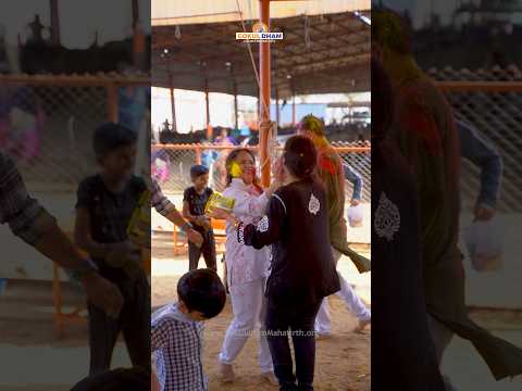 गोकुलधाम में माँ कामधेनु गौमाता के दर्शन करने   उमड़ा भक्तो का सैलाब | होली खेल पाया आशीर्वाद #jai