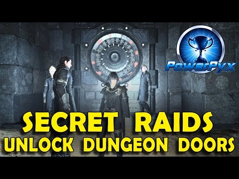 Final Fantasy XV - How to Open Locked Vault Doors in Dungeons (Secret Endgame Raids) - UCWBA1-H9A5IldSb3tNwQmtQ