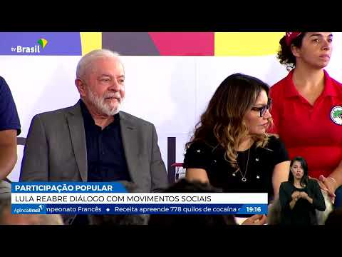 Lula reabre diálogo com movimentos sociais