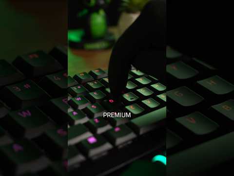 The #Razer #DeathStalkerV2Pro advanced Razer #HyperGuard coating means no faded or glossy #keycaps