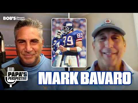 2x SB Champion and Former Giants TE Mark Bavaro | Papa's Perspective | New York Giants