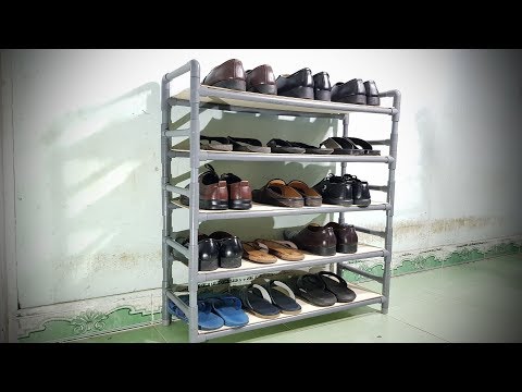 How To Make Shelves For Shoes Using PVC Pipe - UCFwdmgEXDNlEX8AzDYWXQEg