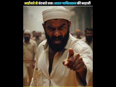भाईचारे से बंटवारे तकः भारत पाकिस्तान की कहानी🤯😱#trending #facts #viralvideo