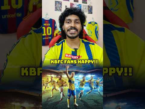KBFC Fans Happy Allee!!? 😌💛🔥 #keralablasters #isl #football