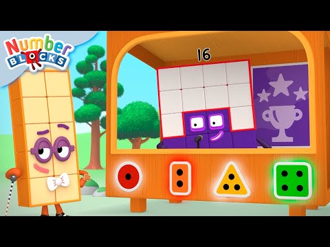 Mistérios Matemáticos e Padrões 🌈| Aprenda a Contar para Crianças | Numberblocks em Português Brasil