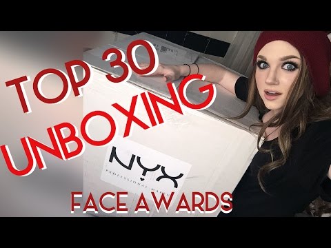 Top 30 Unboxing- NYX Face Awards 2015 - UCoziFm3M4sHDq1kkx0UwtRw