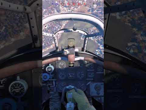 Yak-7B spots low flying IAR-81C #enlisted #gaijin #shorts