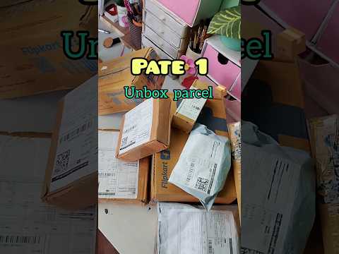✨part 1 unbox craft supplies parcel 📦.#crafter yashika#craft #diy #shorts