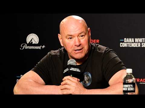 <strong>Dana</strong> <strong>White</strong> TEASES Shakur vs Haney &amp; confirms Opetaia vs Wilder