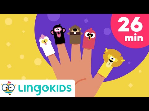 Finger Family Song 👋🎶 + More Body Songs for Toddlers | Lingokids
