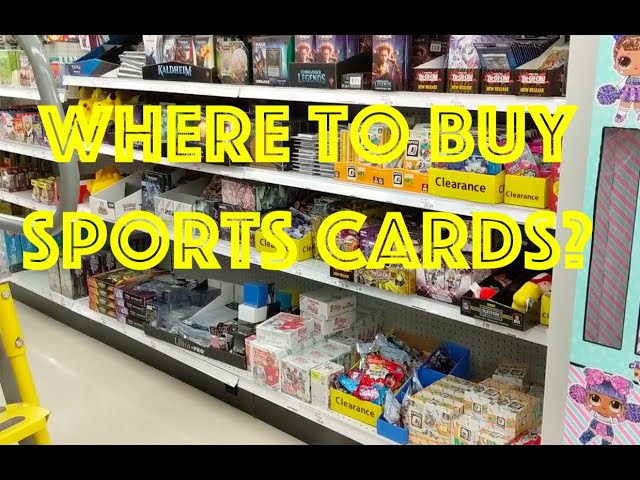 Where To Buy Baseball Cards Near Me?