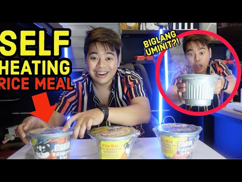 MATT TRY NGA: SELF HEATING INSTANT RICE MEALS (DI MASARAP??)