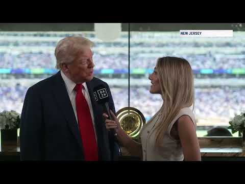 Trump wręczył puchar Klubowych Mistrzów Świata Chelsea na stadionie MetLife