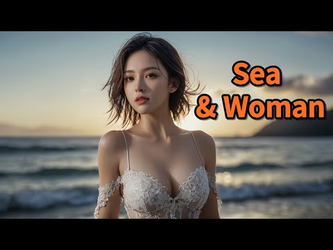 [AI Journey] [AI Journey] 바다와 여인 / Sea & Woman / シー·アンド·ウーマン   #AIJourney #Sea #Woman