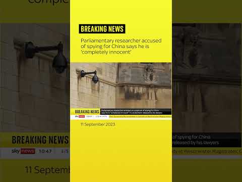 Parliamentary researcher accused of spying says he is 'innocent'