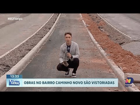 Tribunal de Contas analisa obras da nova avenida em Palhoça