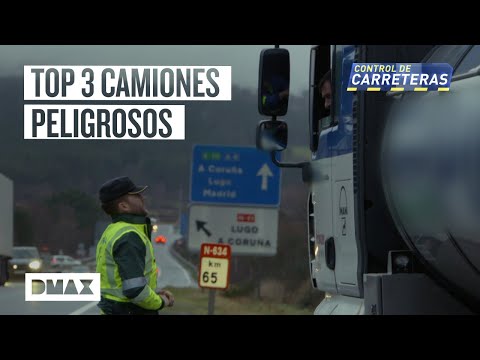 Estas son algunas de las infracciones más comunes entre camiones | Control de Carreteras