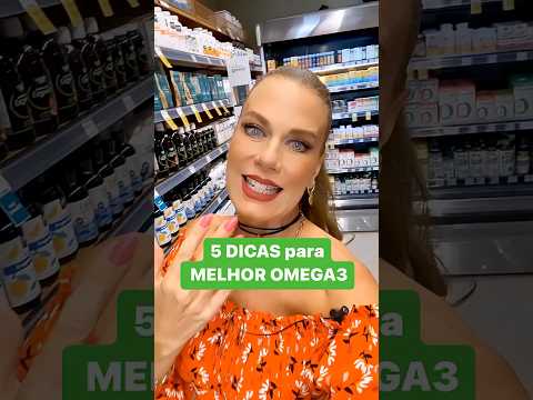 Os MELHORES Omega 3 do Mundo e Como SABER SE É VERDADEIRO ! CARINA PALATNIK