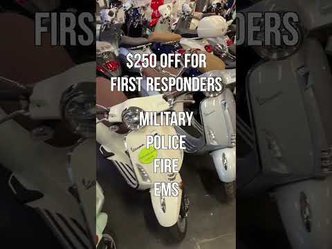 Vespa / Piaggio Scooter Promos for January 2024