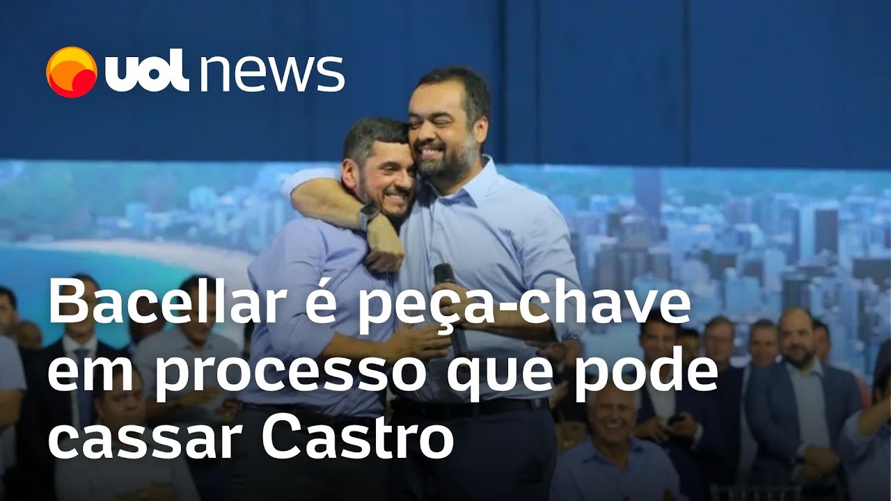 Preso, Bacellar é peça-chave em processo que pode cassar Cláudio Castro