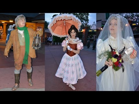 Haunted Mansion Characters Meet at Magic Kingdom Private Event, Constance, Hitchhiking Ghosts, Daisy - UCe-gHr2O_LP7t0YJYHZQZlg