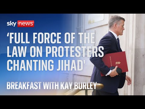Israel-Hamas war: 'Full force of the law' on protesters chanting 'Jihad'- Transport secretary