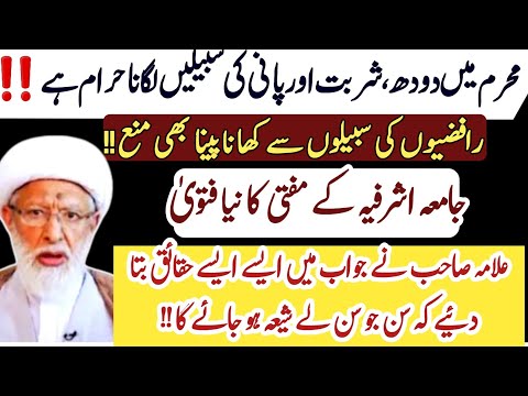 Muharram mein Sabeel Lagana Aur Sabeel Se khana Haram ‼ | Reply Agha Shifa Najafi