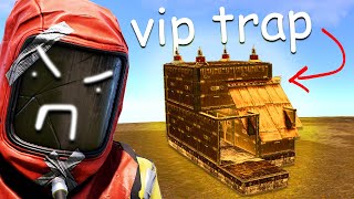 YouTube thumbnail for Brit's video titled 'I Made A GOLDEN VIP Trap Base in Rust!'